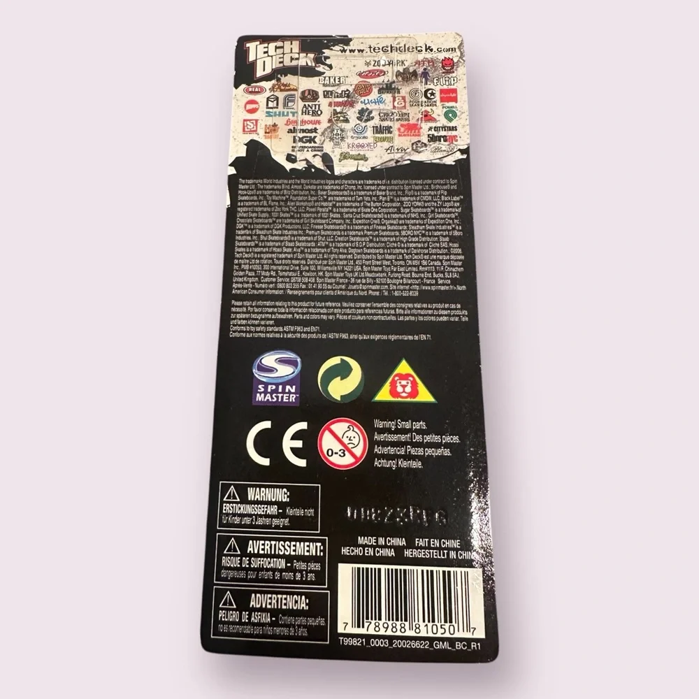 New In Package Set of 5 Tech Deck Fingerboard Set - Darkstar, ATM, Flip